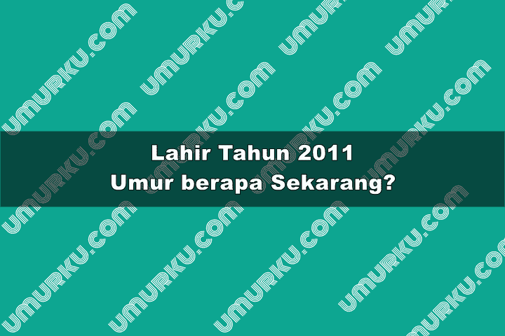 2011 Umur Berapa