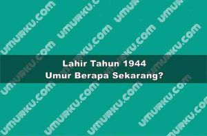 Lahir Tahun 1944 Umur Berapa Sekarang 2026?