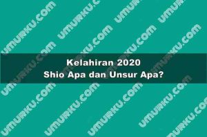 Kelahiran 2020 Shio Apa dan Unsur Apa?