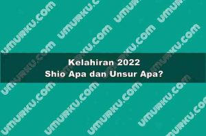 Kelahiran 2022 Shio Apa dan Unsur Apa?