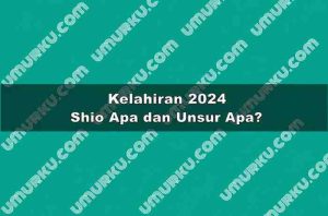 Kelahiran 2024 Shio Apa dan Unsur Apa?